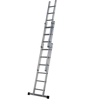 Werner Square Rung Triple Extension Ladder